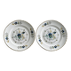 2 Moulin des Loups Orchies dessert plates.