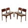Set of four chairs, Danish design, 1970s, production: Denmark