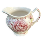 Pot a lit cremier en faïence anglaise johnson brothers rose chintz