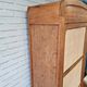 Renovated old oak cabinet, walnut magnifying glass and canning