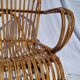 Adult rattan armchair TBE