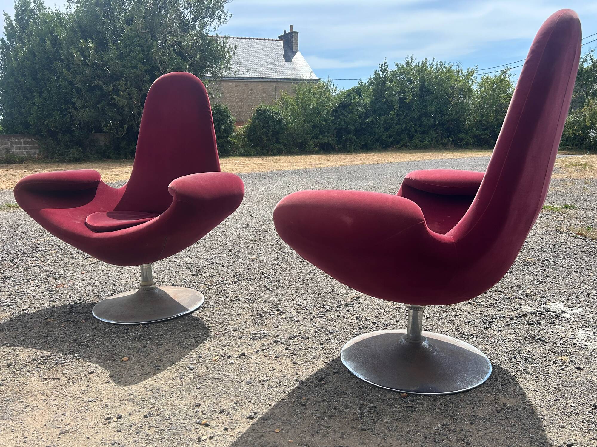 Calla armchairs by Stefano Giovannoni 1980