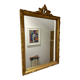 Small gilded rococo mirror antique