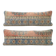 Set of 2 vintage Turkish cushion covers 41x119 cm