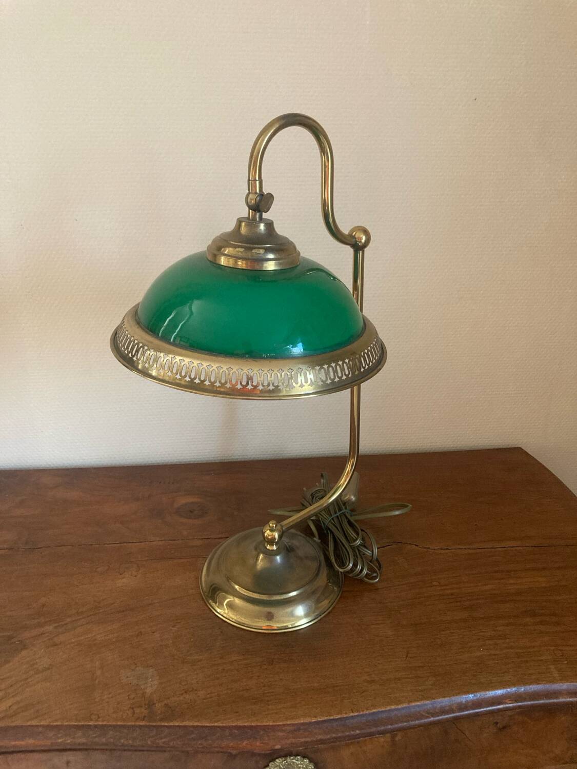80s Articulated Style Banker's Lamp