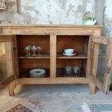 Wooden display cabinet