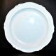 Large round dish in opaque earthenware from Montereau 1820-1830 Pastel blue 32cm
