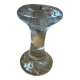 Glass Leaf Candle Holder