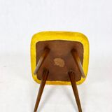 Vintage yellow chameleon stool, 1970s