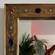 Miroir en céramique XXe par François Lembo