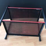Perforated sheet metal shelf