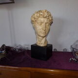 Bust of David signed Santini