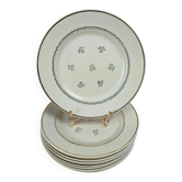 Lot de 12 assiettes plates Gien