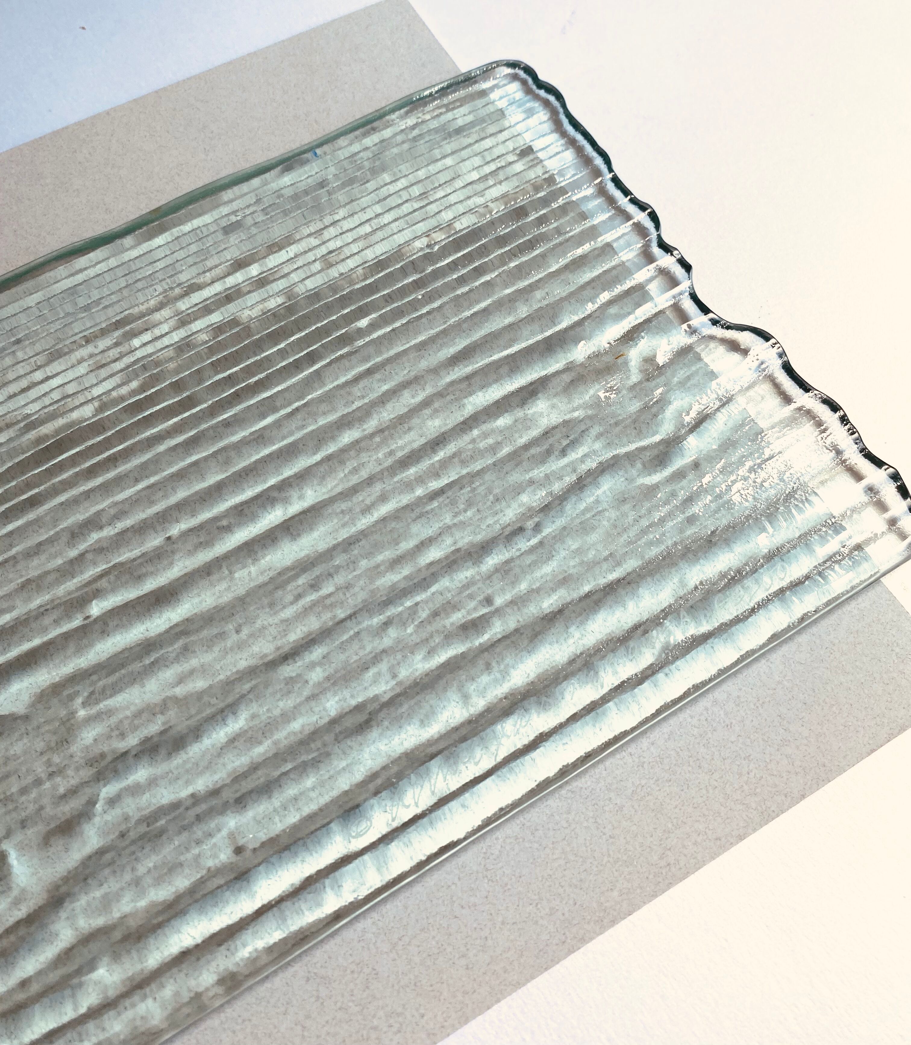 Planche à découper verre, Annie Glass USA