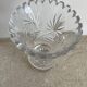 Cut crystal vase