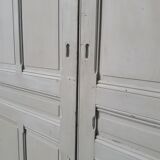 Paire de portes coulissantes 100.8x234cm chacune anciennes (2)