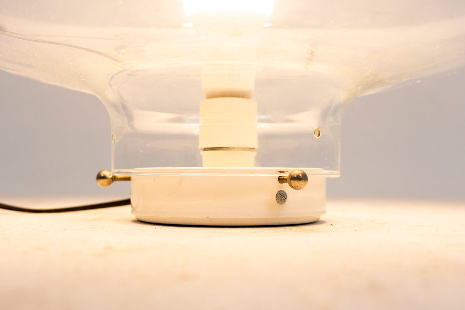 Roberto Pamio, Lampe en verre, années 1960