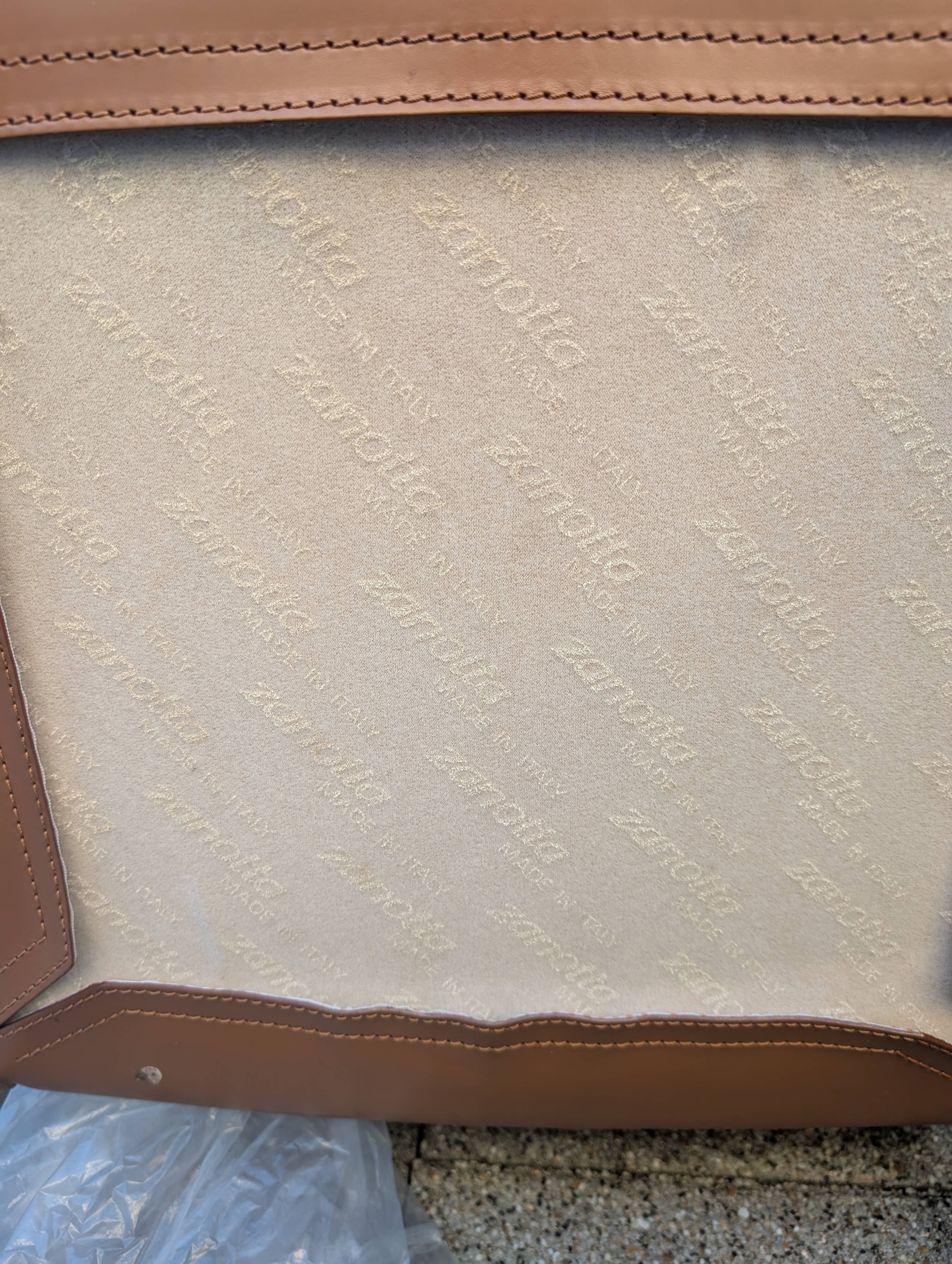 Paire de fauteuils Lia par Roberto Barbieri pour Zanotta — Cuir cognac