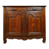 Rustic louis xv period sideboard in oak and poplar circa 1750