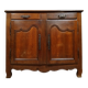 Buffet rustique époque louis xv en chêne et peuplier vers 1750