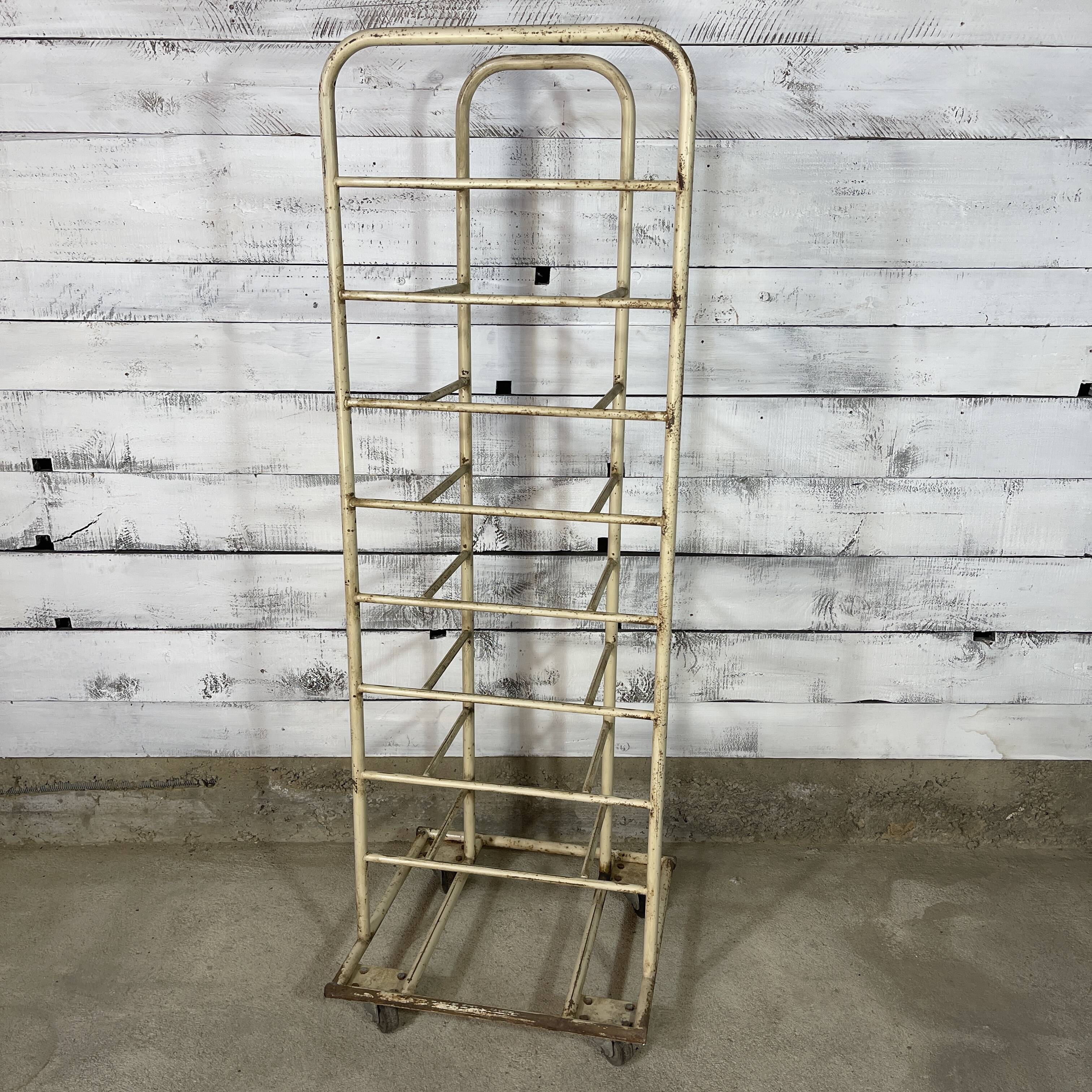 Vintage bakery shelf