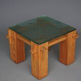 Table Basse en Pin, années 1970