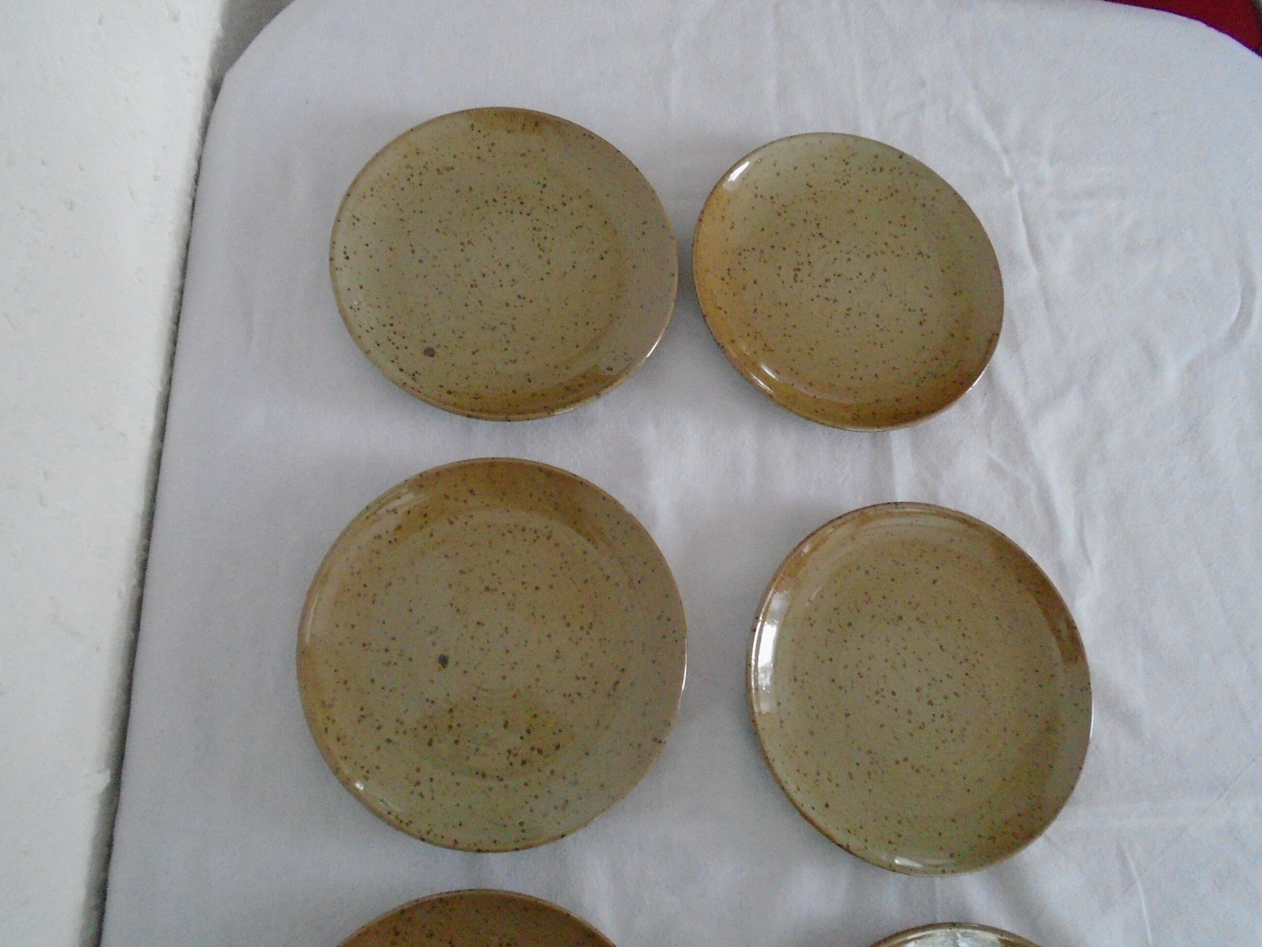 6 plates of sandstone desserts from the CNP France