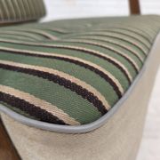 1960s, Danish armchair, furniture wool, beech wood.