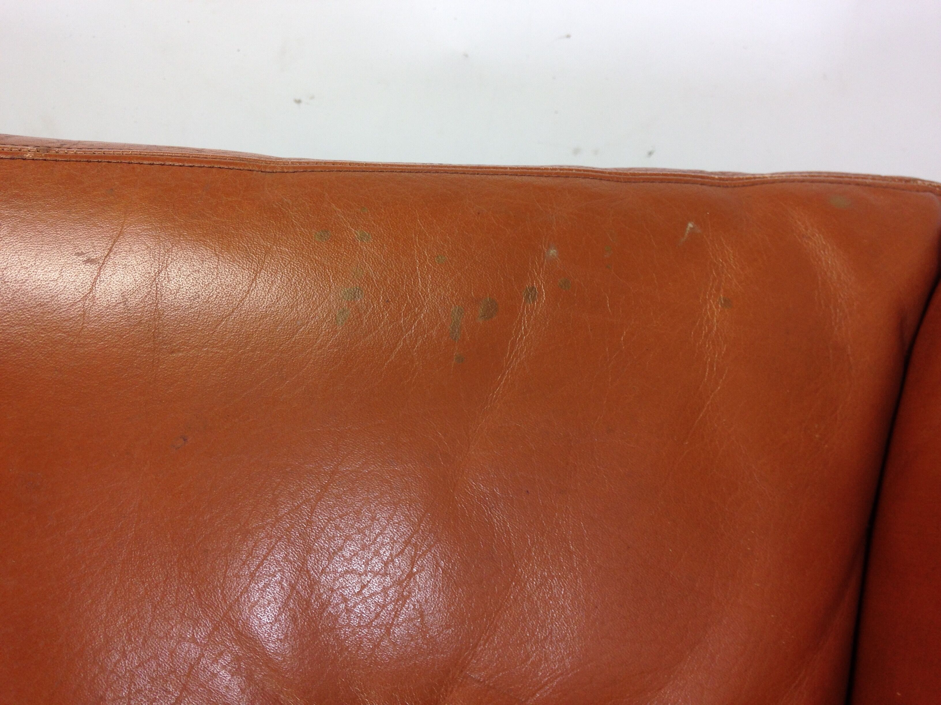 Vintage Leather Sofa by Kho Liang Ie for Artifort, 1960s