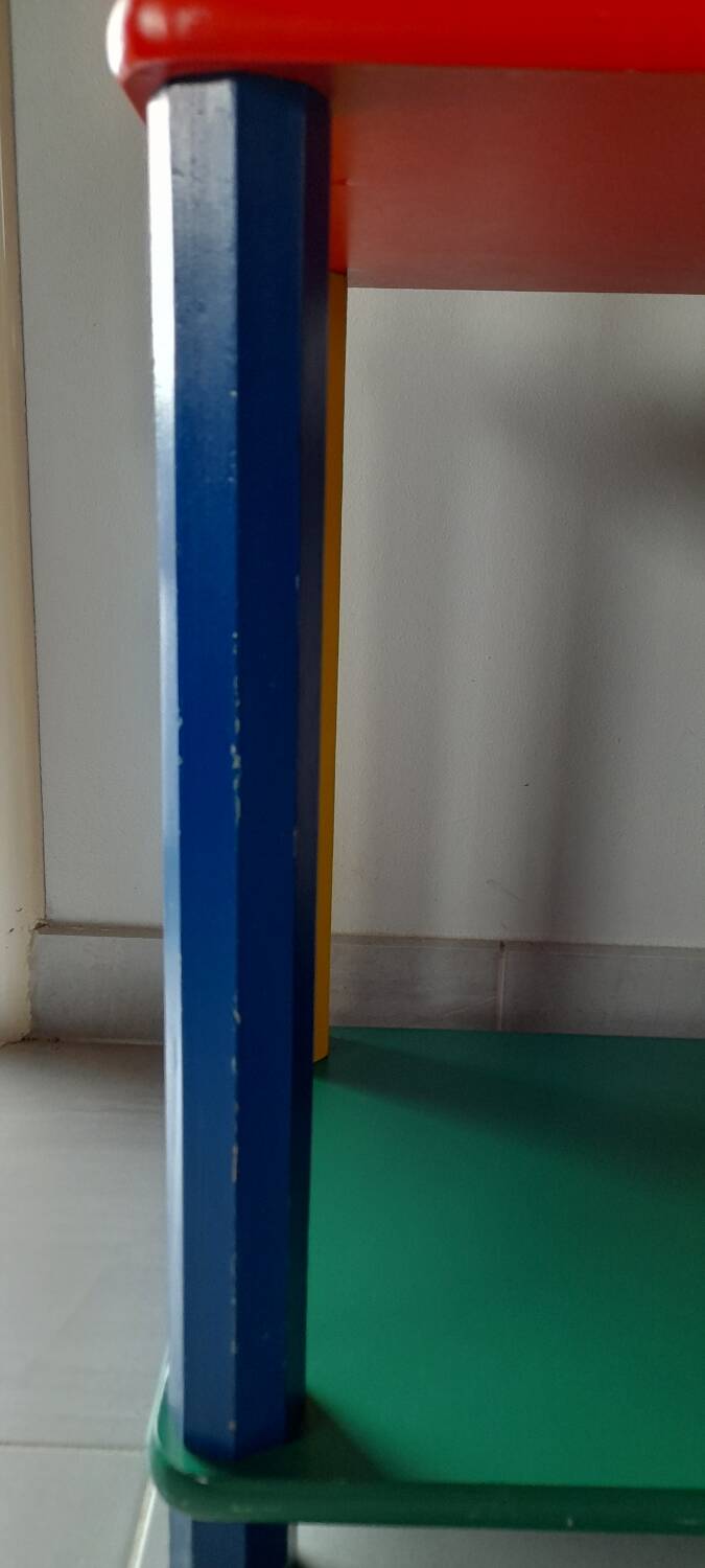 Pencil shelf Pierre Sala clairefontaine 80s