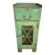 Cabinet with 1 door and 1 industrial metal drawer, 1950