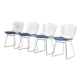 1980s Harry Bertoia dining vhairs for Knoll International, USA
