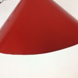 Articulated desk lamp Aluminor large model, red