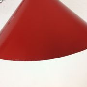 Lampe de bureau articulée Aluminor grand modèle, rouge