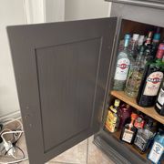 Vintage oak buffet refurbished