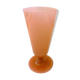 Ancient conical vase on pink soapy opaline feet
