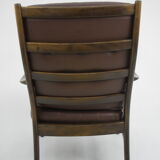 Leather armchair 1970