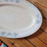Long Clover Plate from U&C Sarreguemines