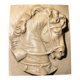 Tête de cheval de profil en bas relief, moulage du Louvre