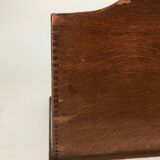 Old wooden mail door