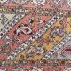Vintage sinkiang carpet for handmade corridor 90x358 cm