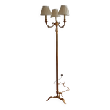 Brass floor lamp