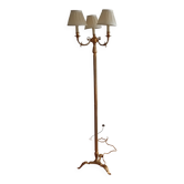 Brass floor lamp