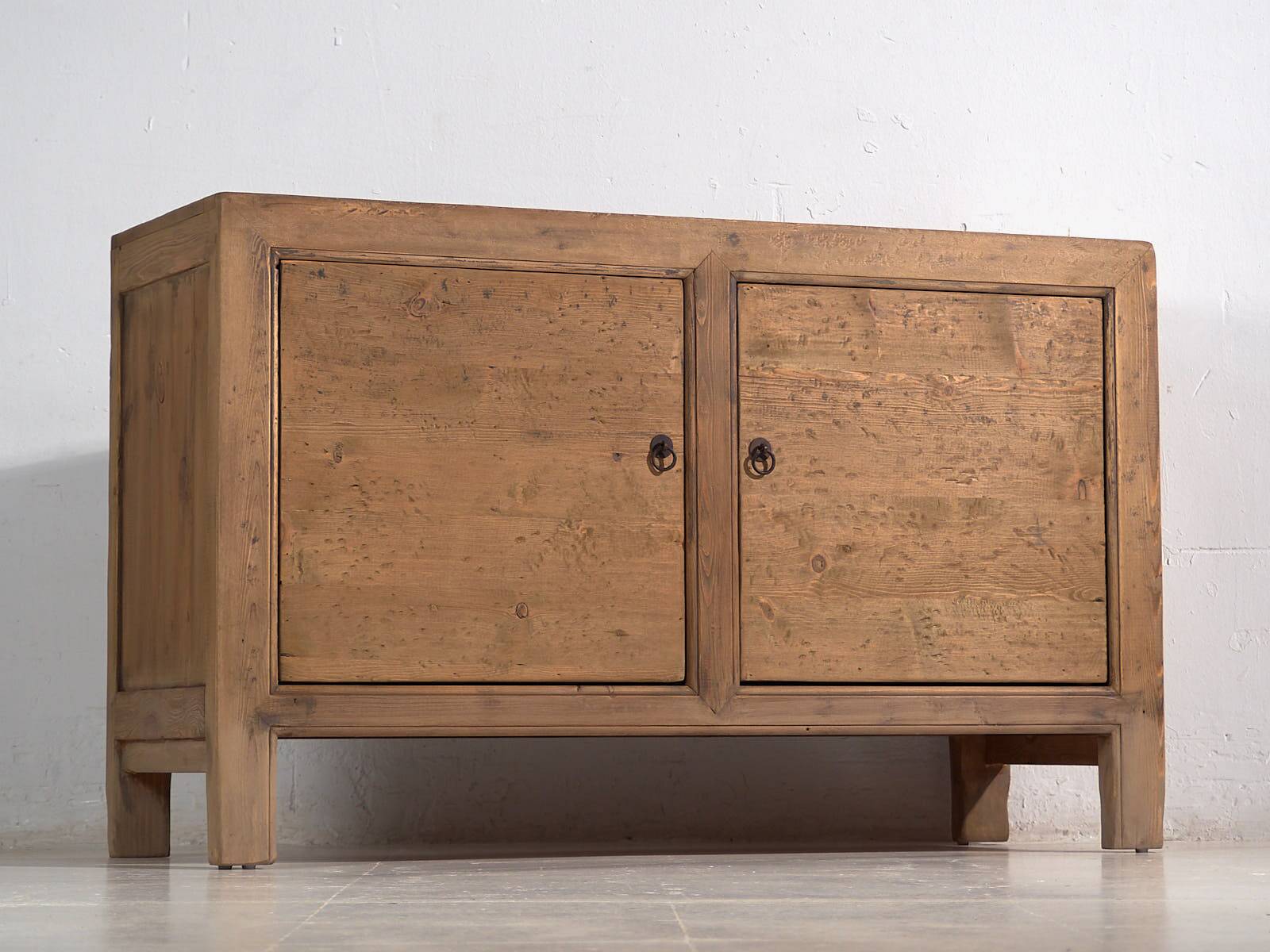 Small antique two-door sideboard (circa 1900)