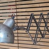 Lampe murale type accordéon