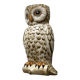 Porte-parapluie hibou en céramique italienne vintage