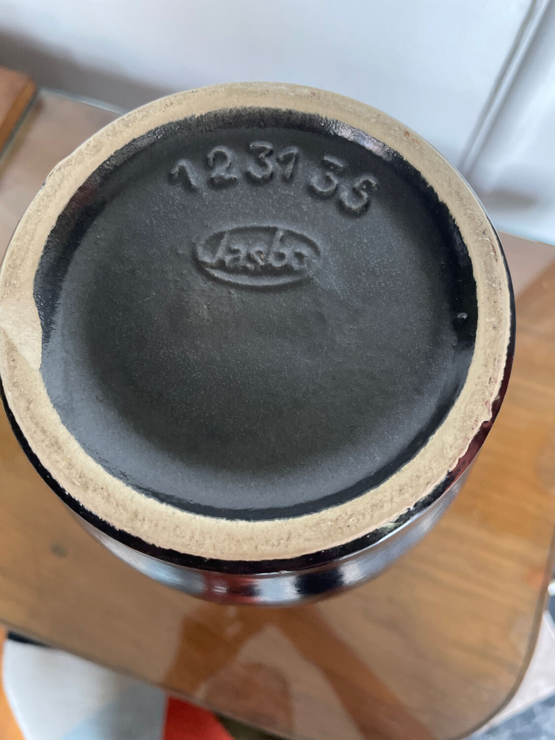 Large West Germany vase from the 70s Jasba