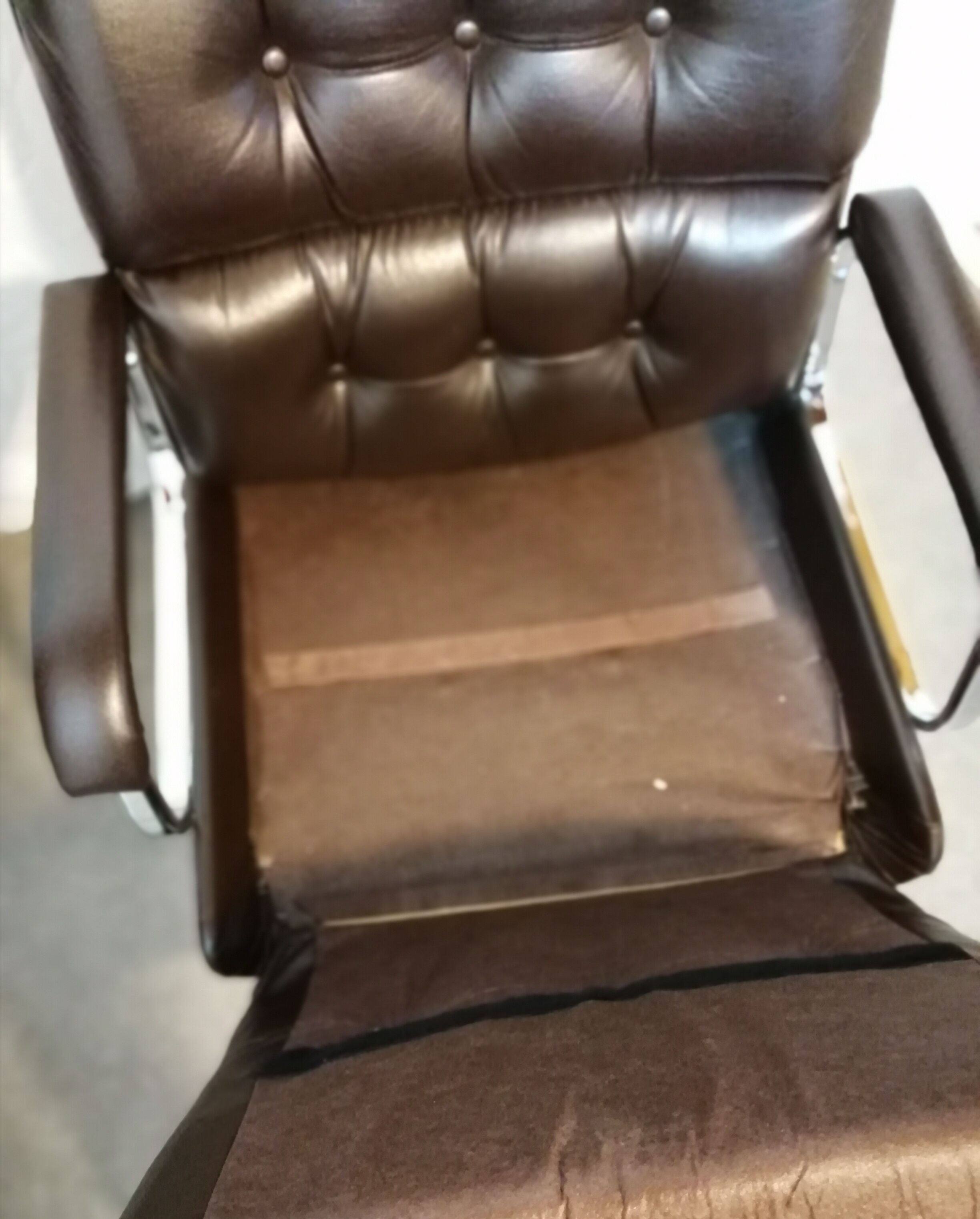 Fauteuil de bureau italien vintage