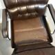 Fauteuil de bureau italien vintage