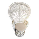 Emmanuelle armchair in rattan